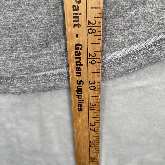 BYLT Basics T-Shirt men's Medium Drop Cut Lux Short Sleeve Blue Gray Colorblock - Picture 9 of 10